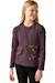 T-shirt enfant manches longues coton wenbie iii Prune sombre 4 - vertbaudet enfant 