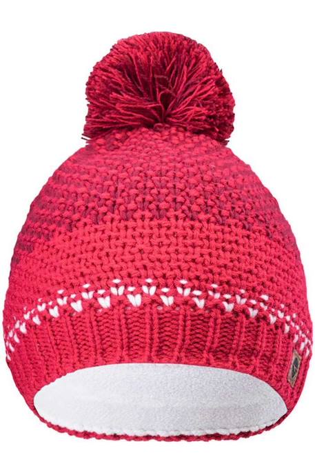 Bonnet  hervin Rose rouge / betterave rouge 1 - vertbaudet enfant 