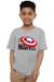 T-shirt coton first avenger Gris chiné 4 - vertbaudet enfant 