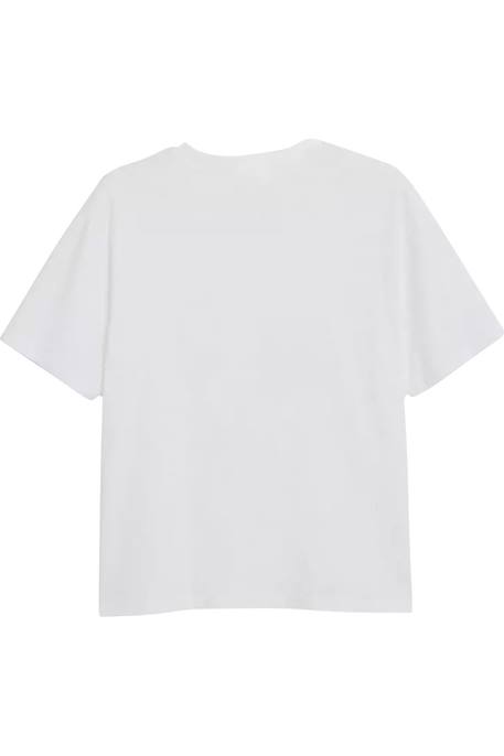T-shirt manches courtes coton aloha Stitch Blanc 2 - vertbaudet enfant 