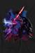 T-shirt garçon coton - Star Wars obi-wan kenobi et dark vador Noir 2 - vertbaudet enfant 