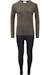 Ensemble sous-vêtements thermiques grar nylon ii Bleu / bleu danube+Noir / gris foncé 4 - vertbaudet enfant 