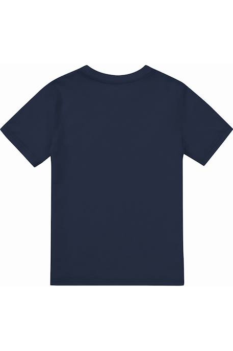 T-shirt motif logo coton Bleu marine 2 - vertbaudet enfant 