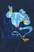 T-shirt coton aladdin let's make some magic Bleu marine 3 - vertbaudet enfant 