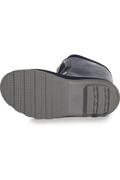 Bottes de pluie enfant fairweather shine brite Bleu marine / gris orage 4 - vertbaudet enfant 