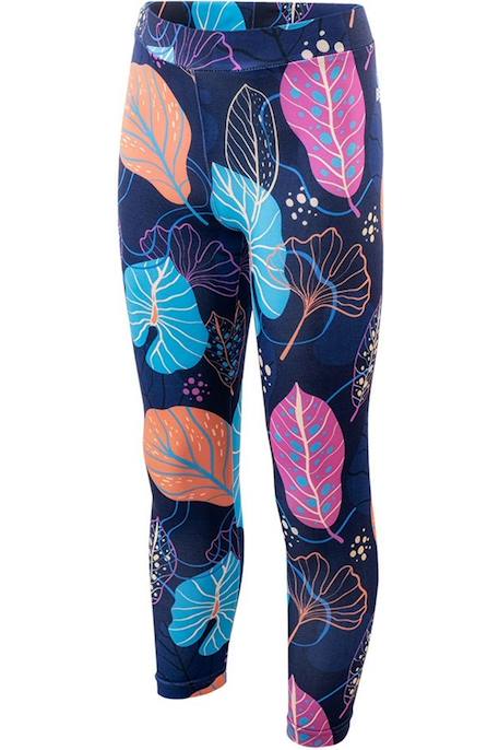 Legging motif/style feuilles tropicales  pike Bleu marine 3 - vertbaudet enfant 