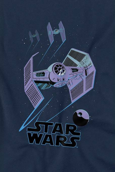 T-shirt coton star wars death star defenders Bleu marine 2 - vertbaudet enfant 