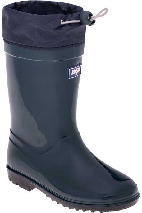 Bottes de pluie motif/style logo  kai Bleu sarcelle mat / saphir foncé 1 - vertbaudet enfant 