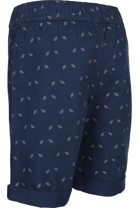 Short décontracté coton publish Bleu marine / gris 2 - vertbaudet enfant 