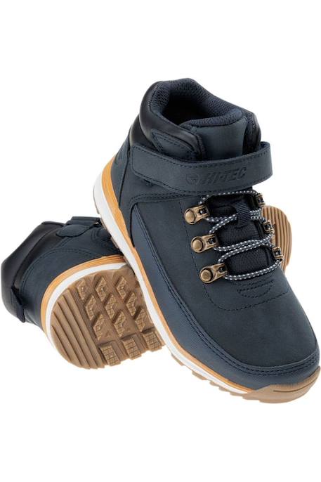 Chaussures de randonnée montantes enfant herlen Bleu marine 6 - vertbaudet enfant 