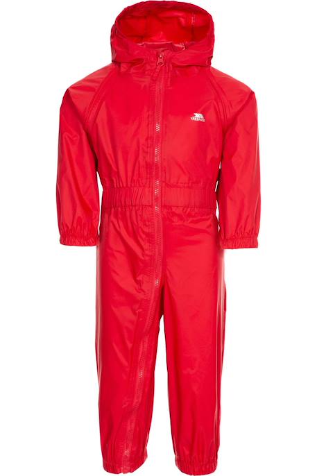Combinaison de pluie bébé  button Jaune+Rouge 5 - vertbaudet enfant 