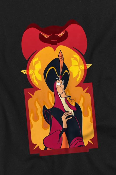T-shirt coton aladdin the evil sorcerer Noir 3 - vertbaudet enfant 