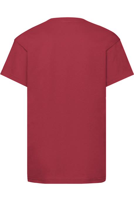 T-shirt coton original Azur+Blanc+Bleu ciel+Bleu marine+Bleu marine sombre+Bleu roi+Bordeaux+Fuchsia+Gris chiné+Jaune+Noir+Olive classique+Orange+Rouge+Rouge orangé+Tournesol+Vert bouteille+Vert clair+Vert kelly+Violet 44 - vertbaudet enfant 