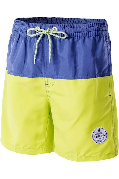 Short de bain  drakon Jaune vif / bleu mer clair+Rouge / bleu foncé 3 - vertbaudet enfant 