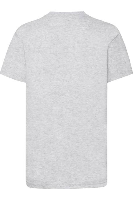 T-shirt coton valueweight Gris chiné 2 - vertbaudet enfant 