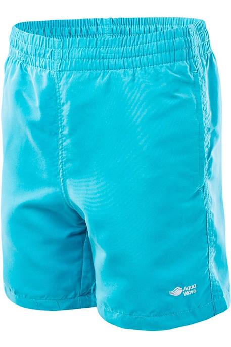 Short de bain  apeli Jaune vif+Océan hawaïen+Orange 6 - vertbaudet enfant 