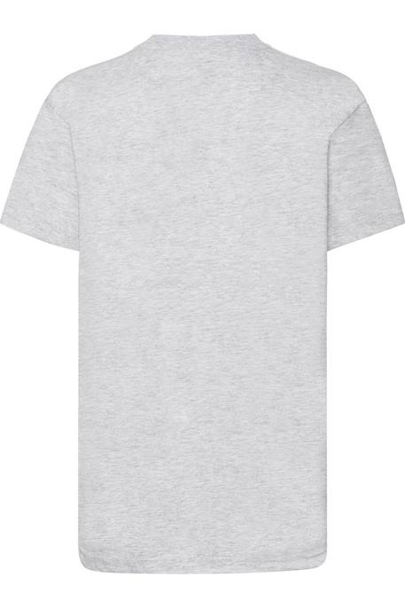 T-shirt coton valueweight Gris chiné 2 - vertbaudet enfant 