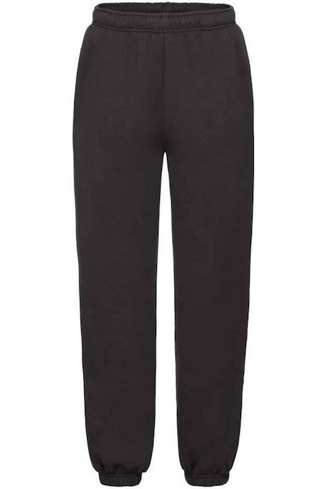 Pantalon de jogging en coton peigné qualité supérieure premium Bleu marine sombre+Noir 4 - vertbaudet enfant 