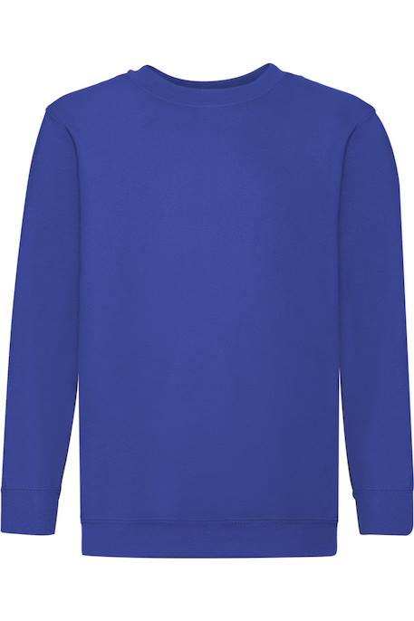 Sweat enfant coton classic Bleu ciel+Bleu marine+Bleu marine sombre+Bleu roi+Noir+Rouge+Tournesol 10 - vertbaudet enfant 