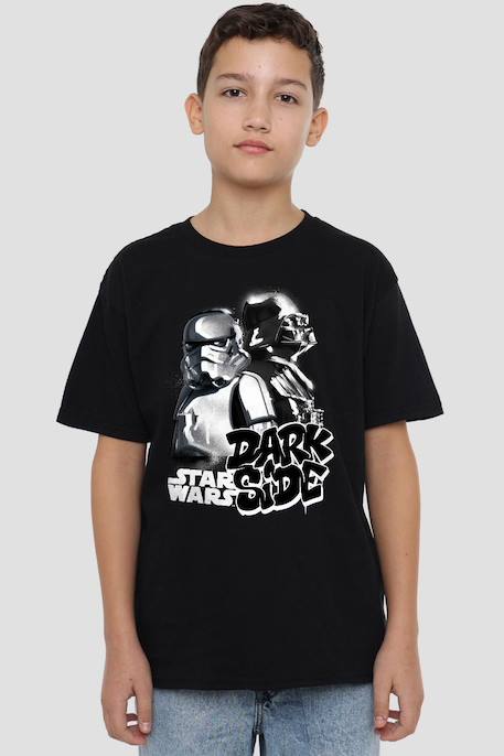 T-shirt coton star wars dark side duo Noir 4 - vertbaudet enfant 