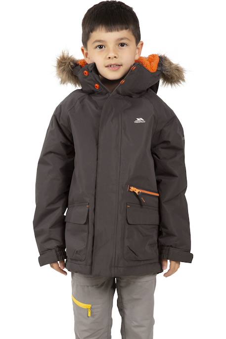 Parka enfant upbeat Bleu marine+Gris foncé 8 - vertbaudet enfant 