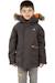 Parka enfant upbeat Bleu marine+Gris foncé 8 - vertbaudet enfant 