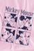 T-shirt motif mickey mouse pixelisé coton disney Rose 2 - vertbaudet enfant 