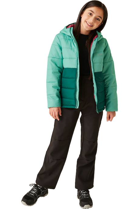 Veste isolante lofthouse  viii Bleu de gris / bleu ciel+Vieux vert / forêt tropicale 8 - vertbaudet enfant 