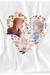 T-shirt coton la reine des neiges sisters connected by love Blanc 3 - vertbaudet enfant 