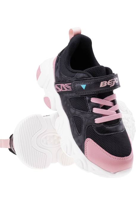 Baskets  manina Noir / corail clair / turquoise vif 6 - vertbaudet enfant 