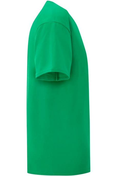 T-shirt iconic coton peigné et filé à l'anneau 150 Noir+Orange+Rouge+Tournesol+Vert de gris+Vert forêt+Vert kelly+Vert pâle 21 - vertbaudet enfant 