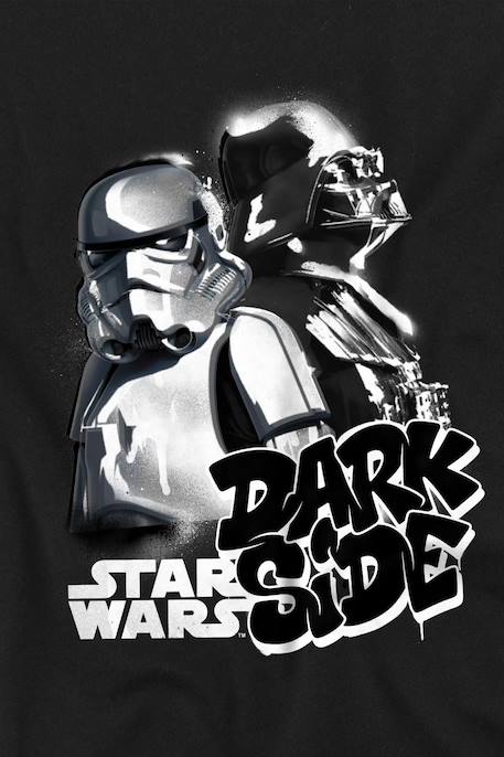 T-shirt coton star wars dark side duo Noir 3 - vertbaudet enfant 