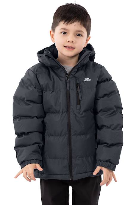 Doudoune polyester tuff Bleu clair+Gris foncé+Noir 11 - vertbaudet enfant 