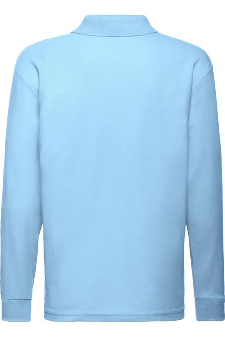 Polo polyester Blanc+Bleu ciel+Bleu roi 4 - vertbaudet enfant 