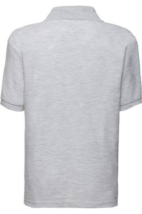 Polo polyester Blanc+Bleu ciel+Bleu marine+Bleu marine sombre+Bleu roi+Bordeaux+Gris chiné+Noir+Rouge+Tournesol+Vert bouteille 20 - vertbaudet enfant 