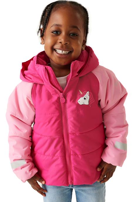 Veste matelassée Rose 4 - vertbaudet enfant 