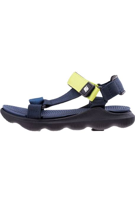 Sandales  mileri Saphir foncé / bleu sarcelle mat / vert citron 2 - vertbaudet enfant 
