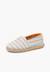 Espadrilles rayures style camping bande élastique Bleu+Écru+Vert 8 - vertbaudet enfant 