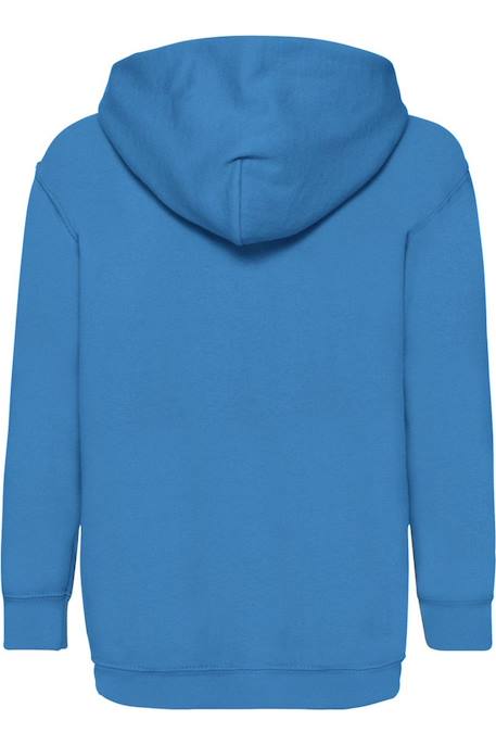 Sweat à capuche classic coton 260 Azur+Blanc+Bleu roi+Gris chiné+Rose clair+Tournesol+Vert kelly 2 - vertbaudet enfant 