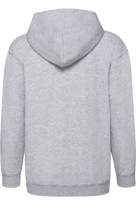 Veste à capuche coton classic Azur+Bleu marine sombre+Bleu roi+Bordeaux+Gris chiné+Noir+Rouge+Vert bouteille 14 - vertbaudet enfant 