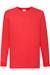 T-shirt enfant manches longues coton valueweight Bleu marine sombre+Bleu roi+Noir+Rouge 9 - vertbaudet enfant 