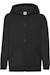 Veste à capuche coton classic Noir 1 - vertbaudet enfant 