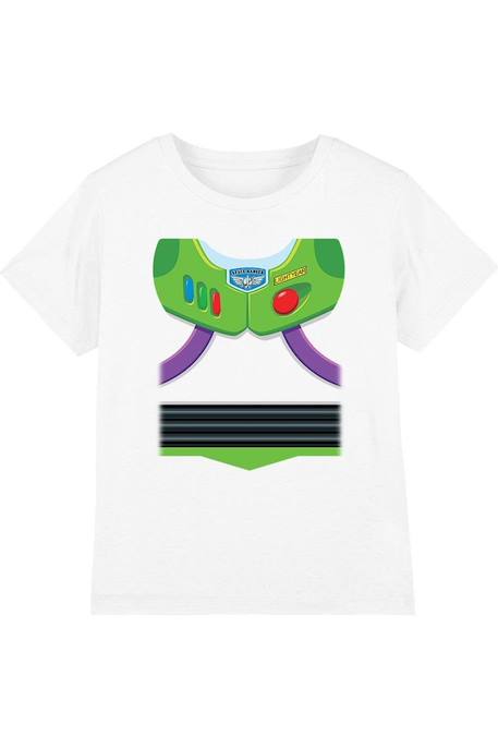 T-shirt motif buzz l'éclair style costume coton toy story Blanc 1 - vertbaudet enfant 
