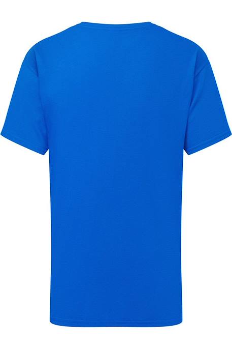T-shirt en coton peigné de qualité supérieure Bleu+Bleu roi+Canneberge+Noir+Rouge+Vert 5 - vertbaudet enfant 