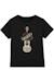 T-shirt coton recuerdame famous guitar Noir 1 - vertbaudet enfant 