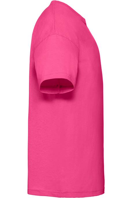 T-shirt coton valueweight Fuchsia+Rose clair 3 - vertbaudet enfant 