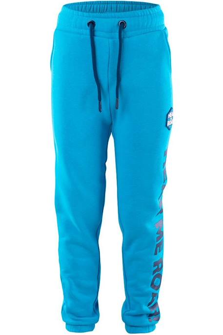 Pantalon de jogging coton liago Bleu+Bleu danube+Gris foncé chiné+Noir 4 - vertbaudet enfant 