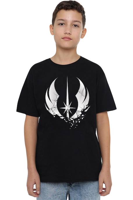 T-shirt obi wan kenobi coton star wars jedi Noir 4 - vertbaudet enfant 