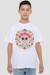 T-shirt coton day of the dead Blanc 3 - vertbaudet enfant 