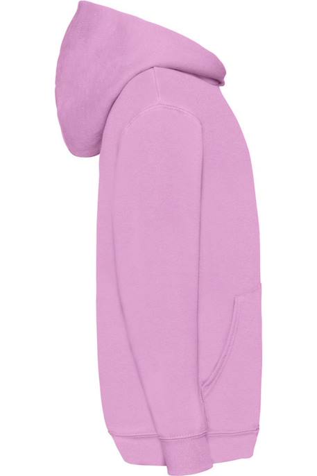 Sweat à capuche classic coton 260 Azur+Blanc+Bleu roi+Gris chiné+Rose clair+Tournesol+Vert kelly 15 - vertbaudet enfant 